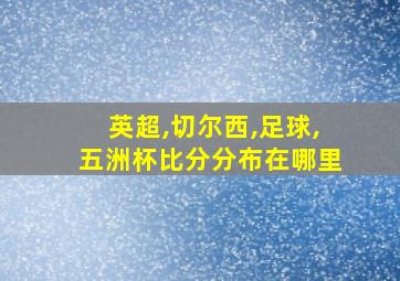 英超,切尔西,足球,五洲杯比分分布在哪里