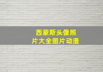 西蒙斯头像照片大全图片动漫