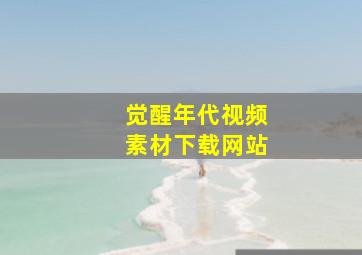 觉醒年代视频素材下载网站