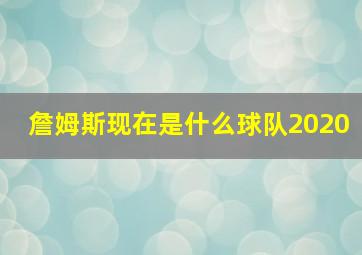 詹姆斯现在是什么球队2020