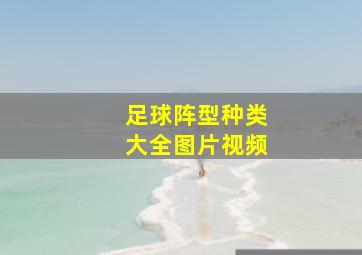 足球阵型种类大全图片视频