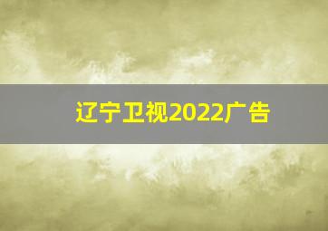 辽宁卫视2022广告