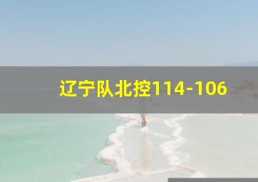 辽宁队北控114-106