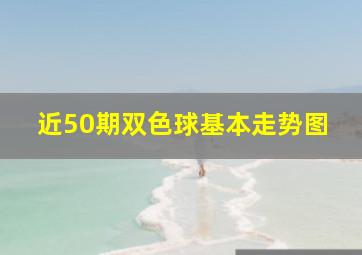 近50期双色球基本走势图