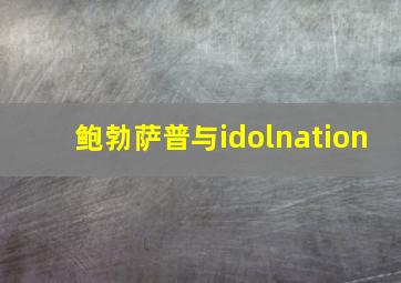 鲍勃萨普与idolnation