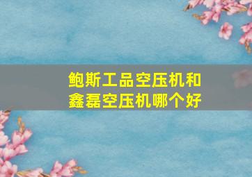 鲍斯工品空压机和鑫磊空压机哪个好